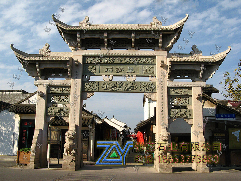山東石雕牌坊廠家