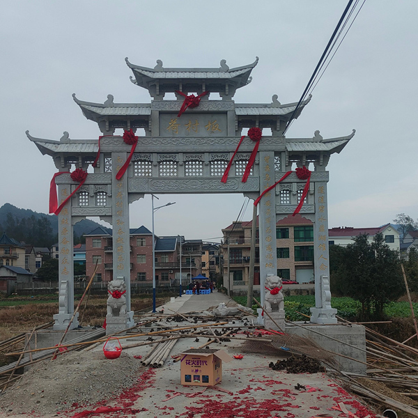 石雕石牌樓